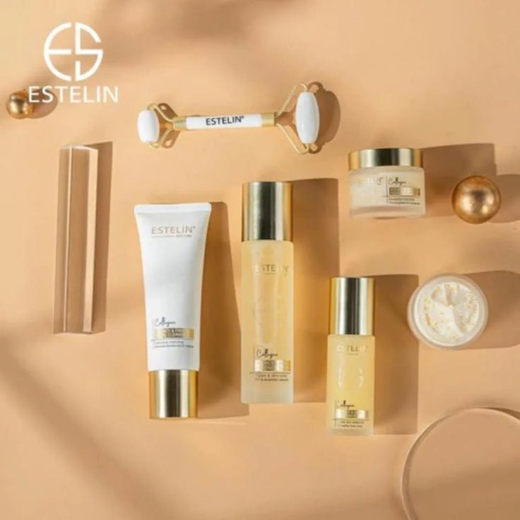 Estelin Collagen Skin Care Set – Bouncy & Firming Facial Kit
