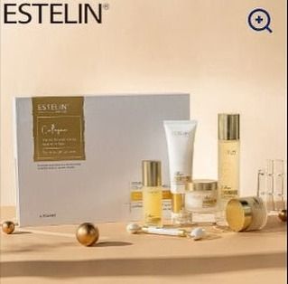 Estelin Collagen Skin Care Set – Bouncy & Firming Facial Kit