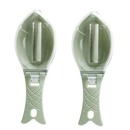 Easy Grip Fish Scale Remover Brush